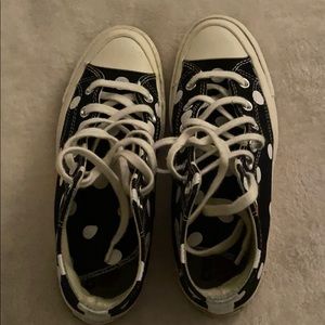 Comme Des Garçons Play Converse size 7.5 women